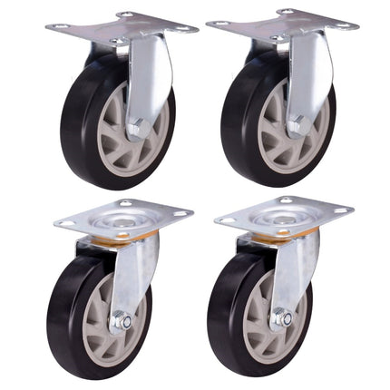 Equal 4 Inch Caster Wheels Heavy Duty 150-300 kg Capacity