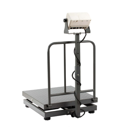 Equal 500kg Mild Steel Heavy Duty Platform Electronics Weighing Scale, 600x600mm